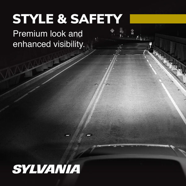 SYLVANIA H11 SilverStar zXe Gold Halogen Headlight Bulb, 2 Pack